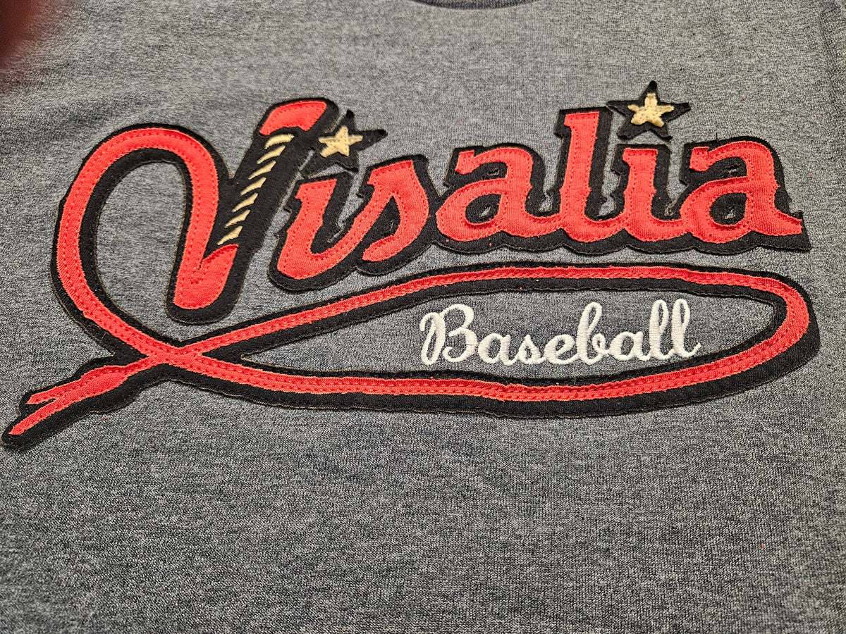 Visalia Embroidered TShirt Visalia Rawhide Official Store